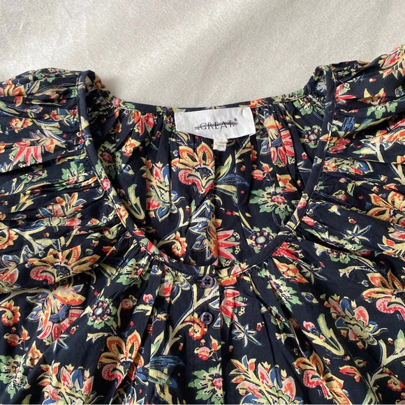 NWOT The Great The Porch Top Size 0 = XS - Picture 3 of 5